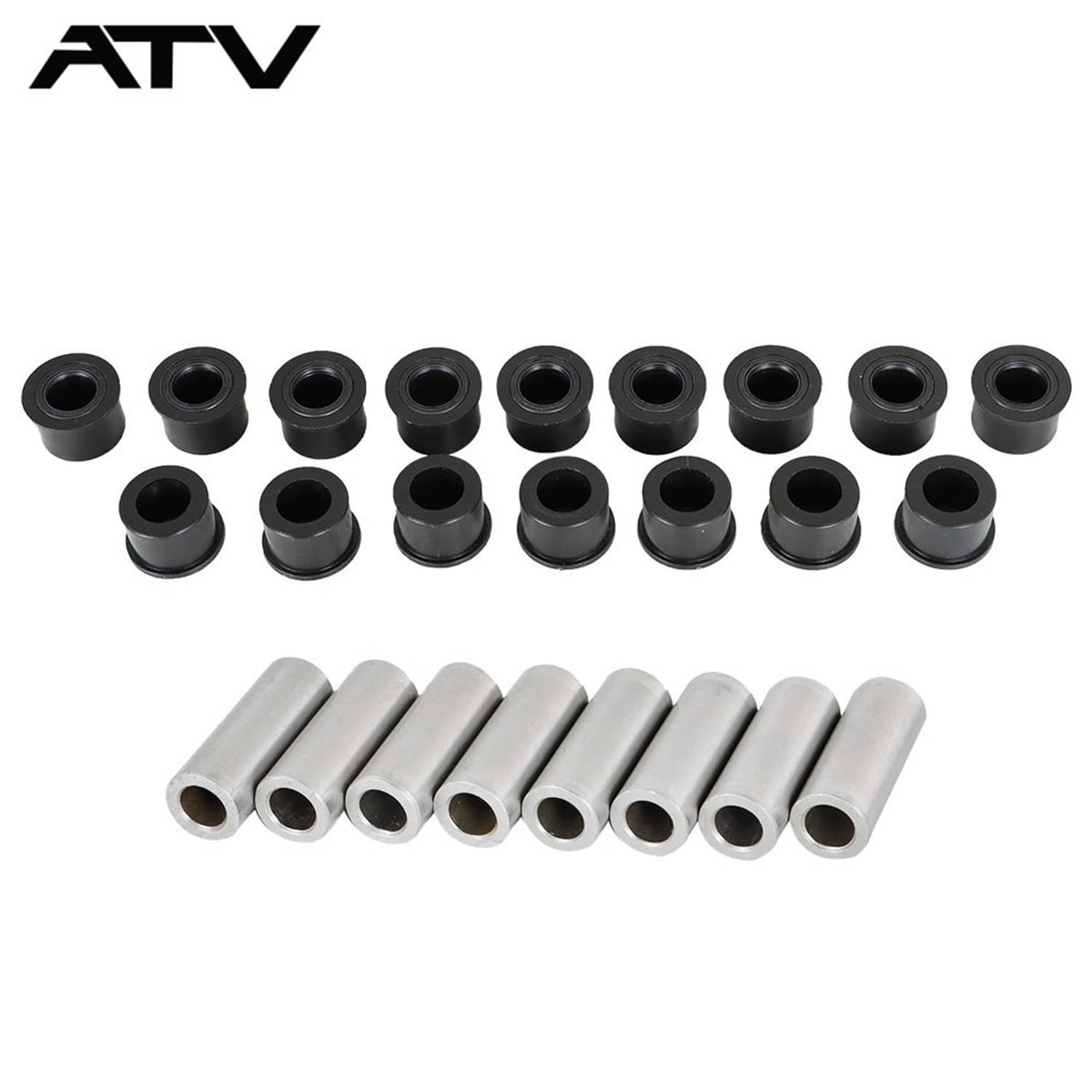 Solidspare For Honda Rancher 350 TRX350 2000 01 02-2006 Front Upper Lower A Arm Bushing Kit