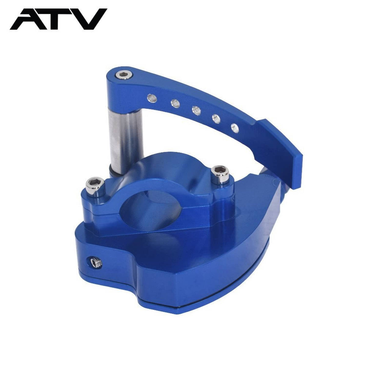 Solidspare Generic Billet Thumb Throttle Assy For Yamaha YFZ450 YFZ450R Raptor YFM 700 Blue
