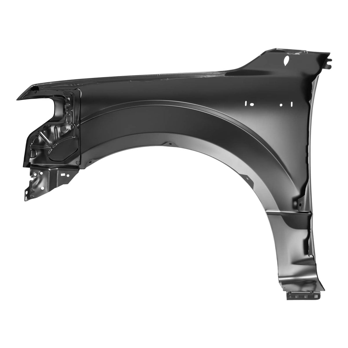 Solid Spare For Ford F150 F-150 2015-2020 #FL3Z-16005-B Black Front Right Passenger Fender