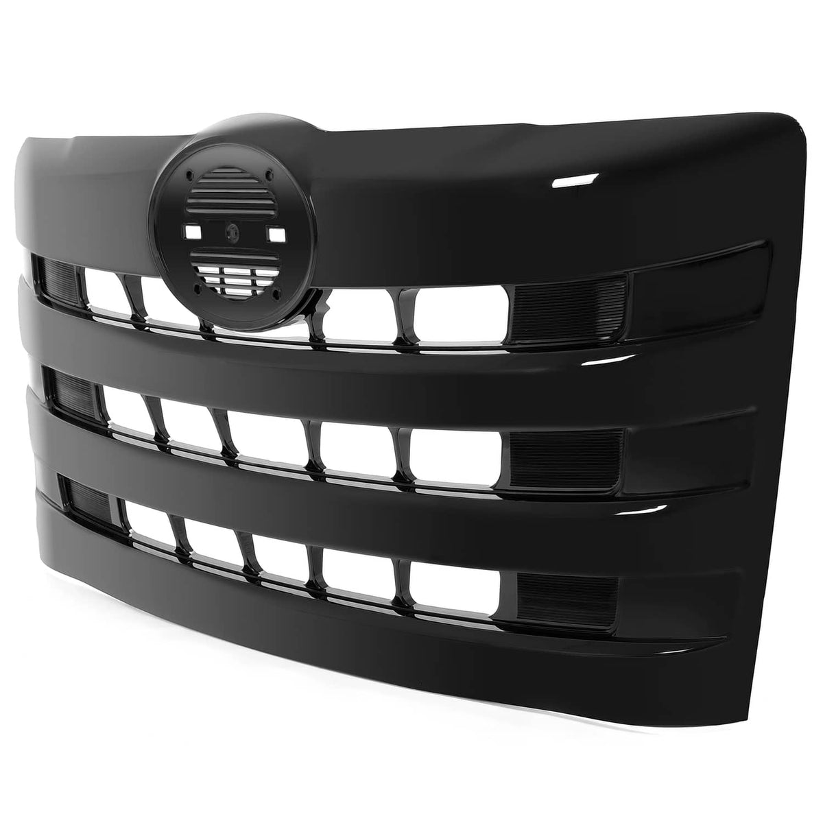 Solid Spare For Hino 238 258 268 338 2011-2018 Painted Black ABS Main Grille Grill