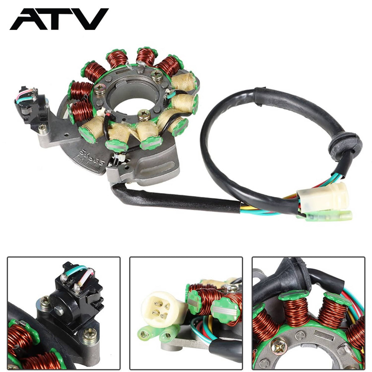 Solidspare stator +/-10 adjustable timing plate FOR Yamaha Banshee 1987-2006