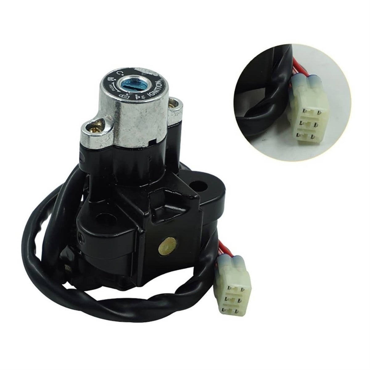 Solidspare For Suzuki Katana 600 Katana 750 Ignition Switch Gas Cap Cover Seat Lock Key Set