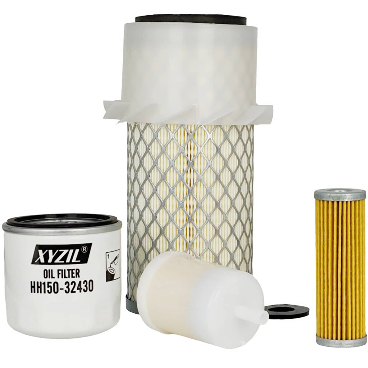 Solid Spare Maintenance Filter Kit 70000-11221 Fit for Cub Cadet Kubota Diesel Engine