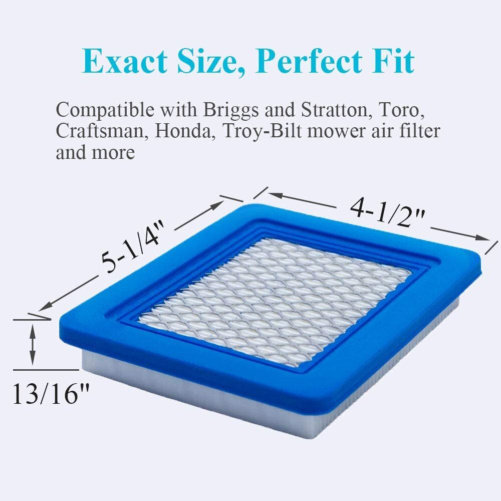 AIR FILTER FITS B&S 491588S 494245 399959 17211-ZL8-003 LG491588 AM116236