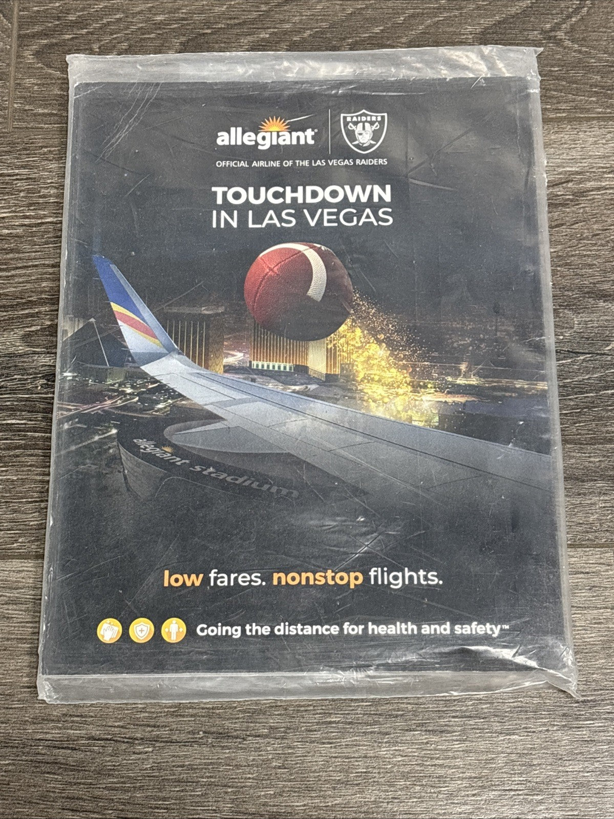 Las Vegas Raiders Gameday Magazine December 27, 2020 vs Miami Dolphins Inaugural