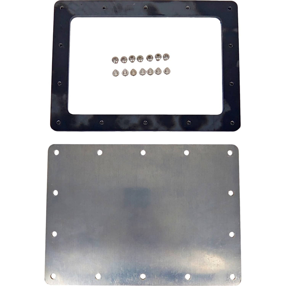 Solid Spare Fuel Pump Access Panel Fit 82-97 Camaro Firebird Sturdy Aluminum Lid Steel Base