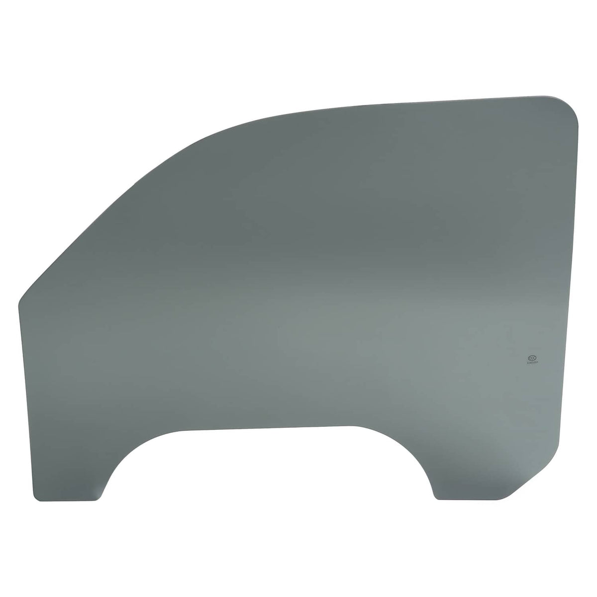 Solid Spare For 99-06 Sierra Silverado/07 Classic Front Door Tempered Glass Right Side Dark