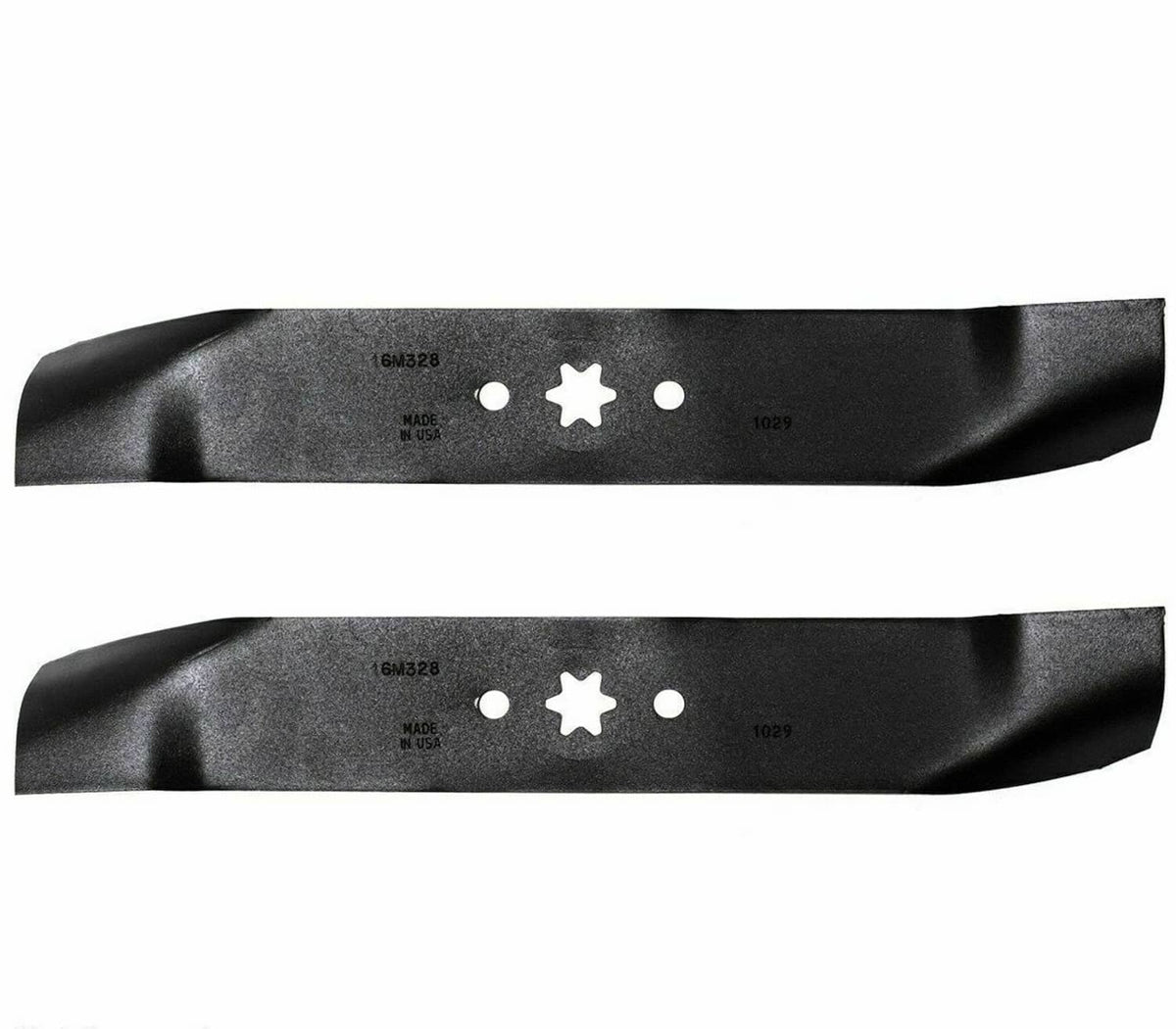 Solid Spare 2 BLADE MTD 16-1/4" X 6 POINT STAR MULCHER 742-04125 742-4125 942-04125 742-0611