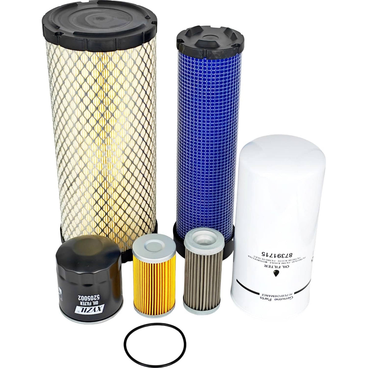 Solid Spare Filter Kit Fit for New Holland SBA140517050 87682991 87682994 1909143 87391715
