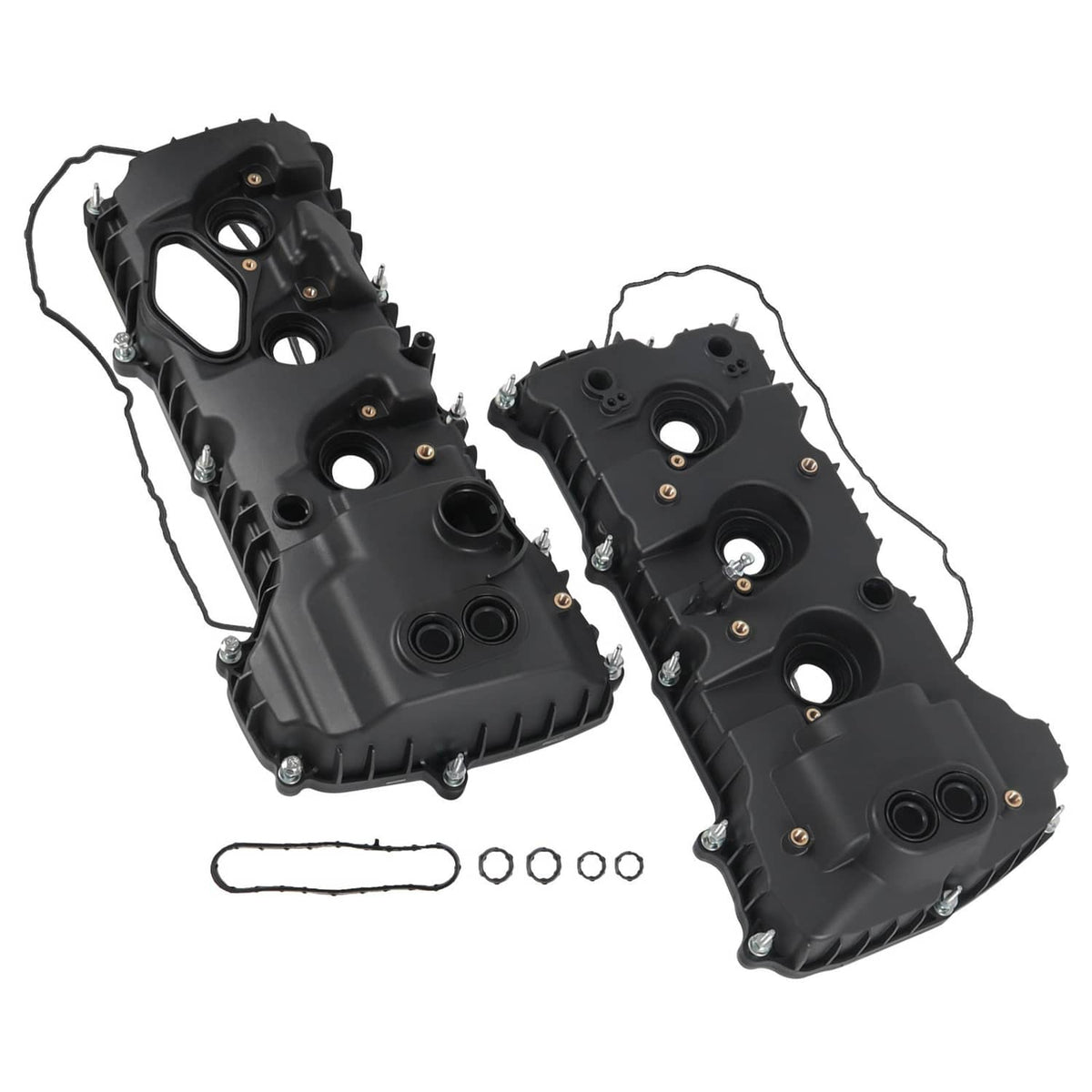 Solidspare 2Pcs Valve Covers For 2013-2016 Ford F-150 2015-17 Ford Expedition 3.5L Turbo