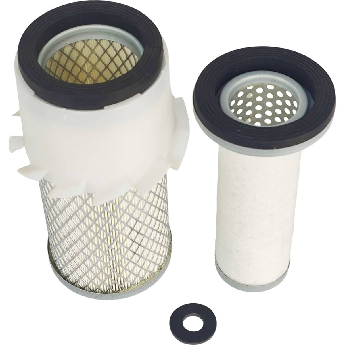 Solid Spare Outer Inner Air Filter Set AM108243 M75144 Fit for John Deere Loader 375 3375