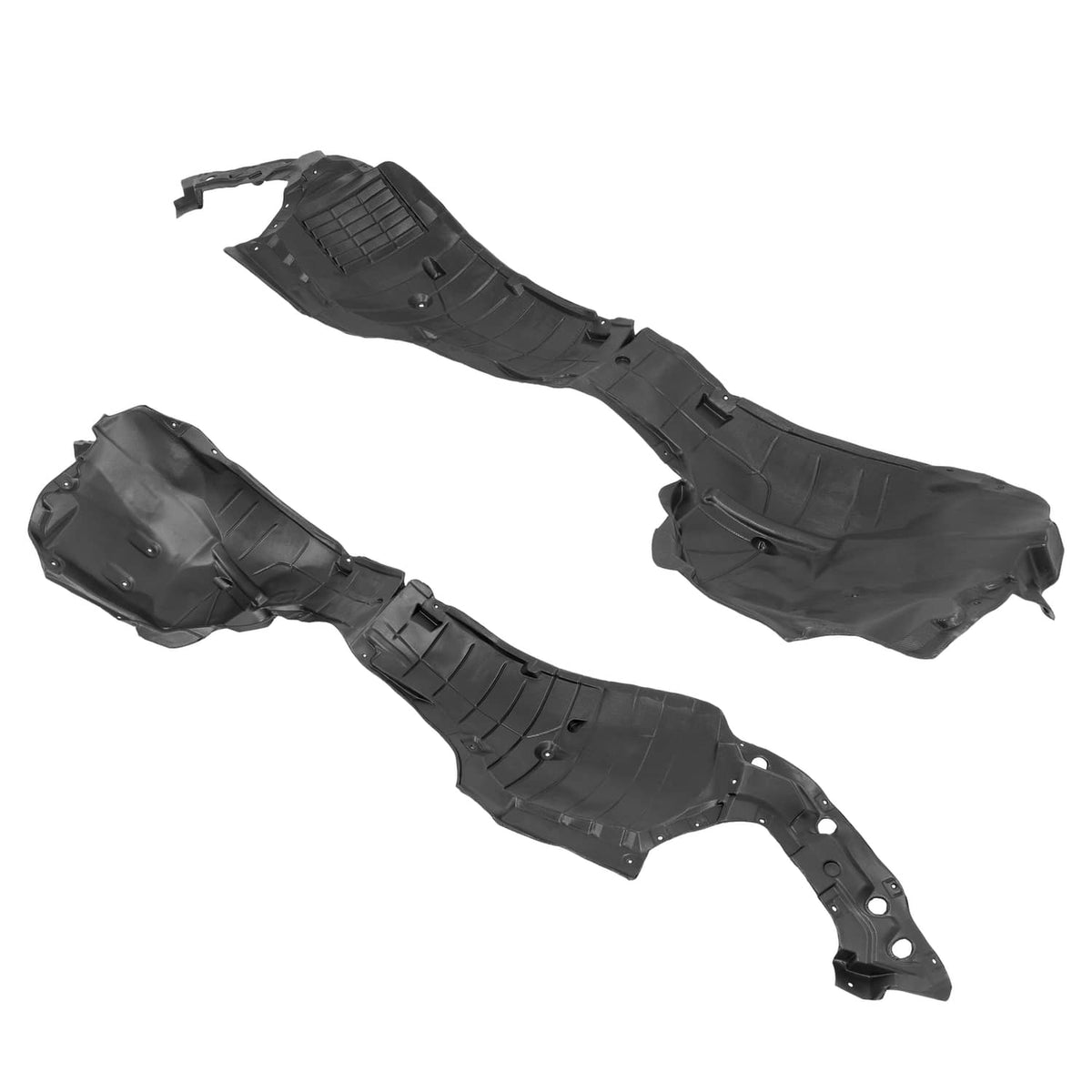 Solid Spare Front Inner Fender Liner Pair For 2016-2018 Nissan Altima NI1248150 NI1249150