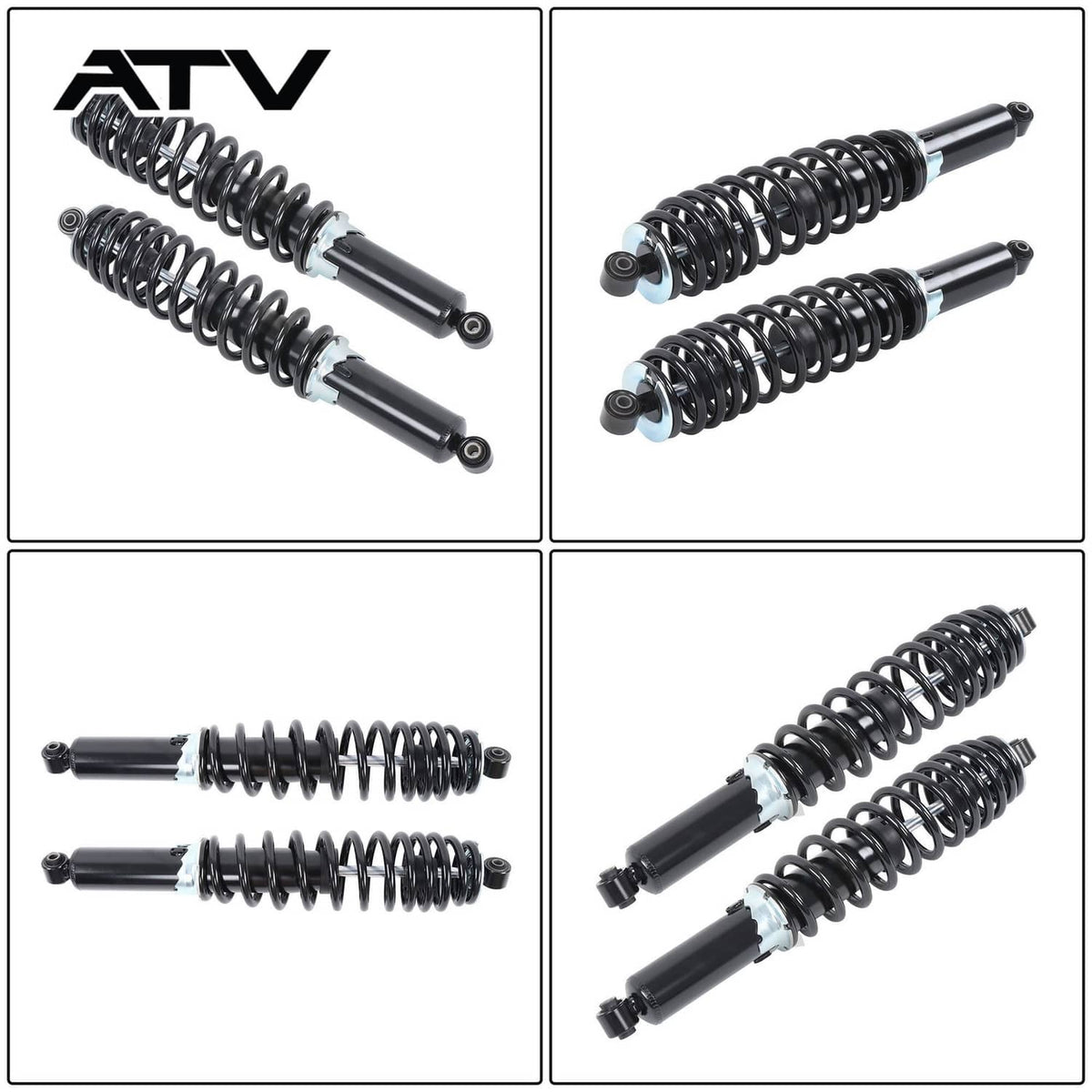 Solidspare Rear Shocks 7043463 7043569 7043874 7043813 For Polaris Sportsman 550 850 1000