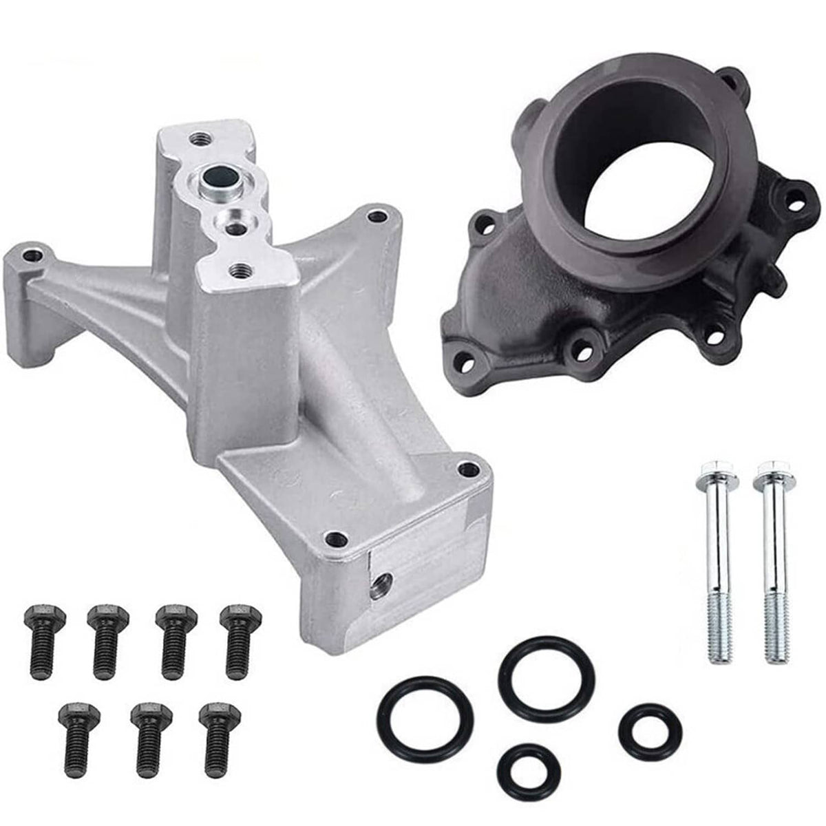 Solidspare Turbo Pedestal And Bolts & Housing For 1999-03 Ford Powerstroke Diesel 7.3L New