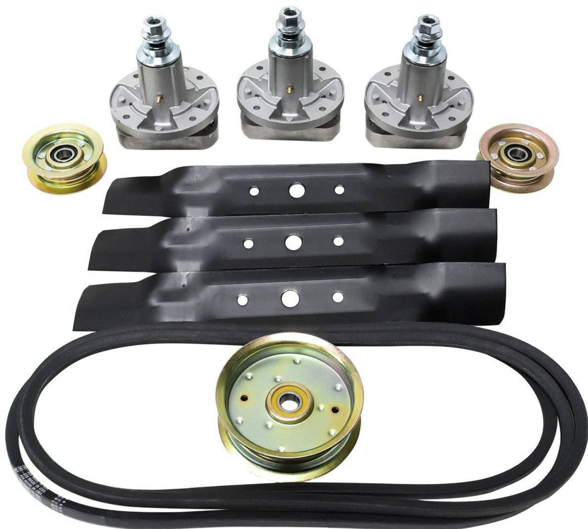 Solid Spare JOHN DEERE 48" DECK REBUILD KIT GY20996 FOR L120 L130 GY20050 GX20305 GY20067