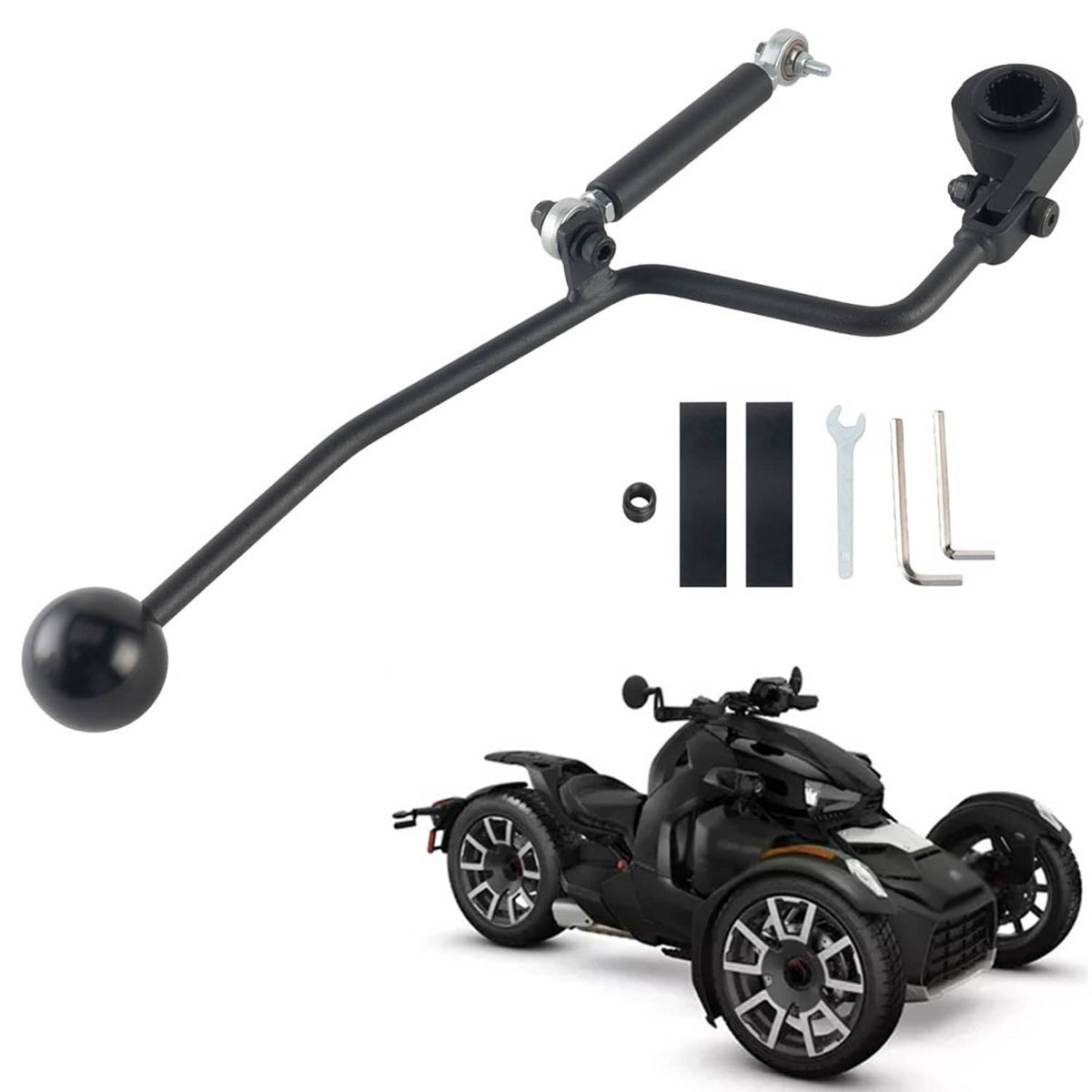 Solidspare Forward & Reverse Shifter Kit For 19+ Can-Am Ryker 600 900 19-25 Gear Shift Assy