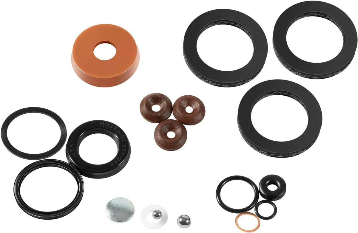 Solid Spare for Lincoln Walker J-122 1.5 Ton Floor Jack Hydraulic Seal Repair Kit (18 PCS)