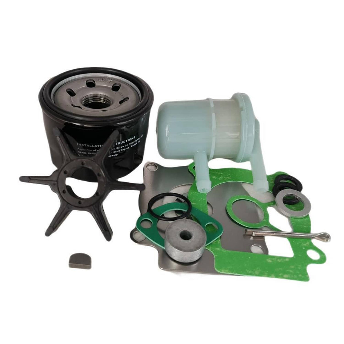 Solid Spare Suzuki 4-Str DF25 DF30 Outboard Maintenance Repair Kit 17400-89822 17461-96301