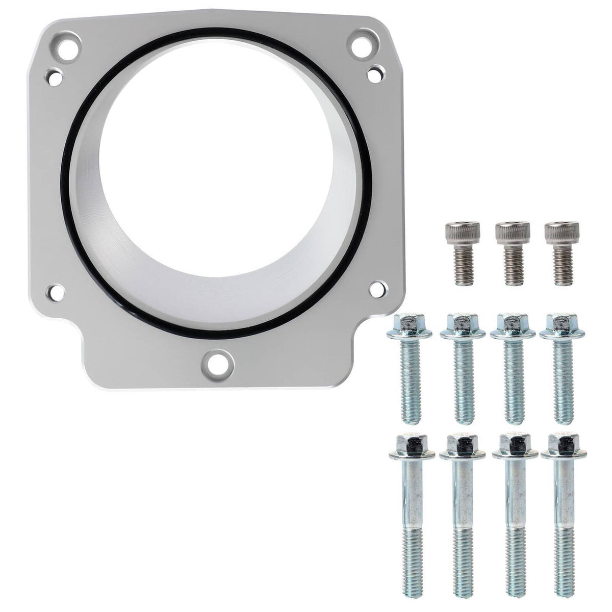Solidspare For LS Throttle Body Adapter 3 Bolt Intake to 4 Bolt Throttle Body Sealing Ring