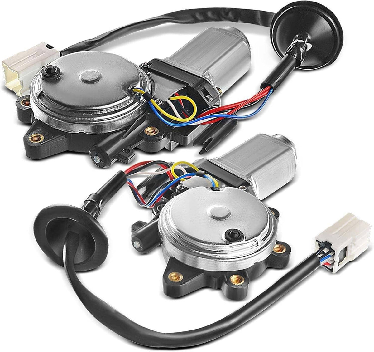 Solidspare 2Pcs Front Window Motors For 03-07 Infiniti G35 & 03-09 Nissan 350Z Left + Right