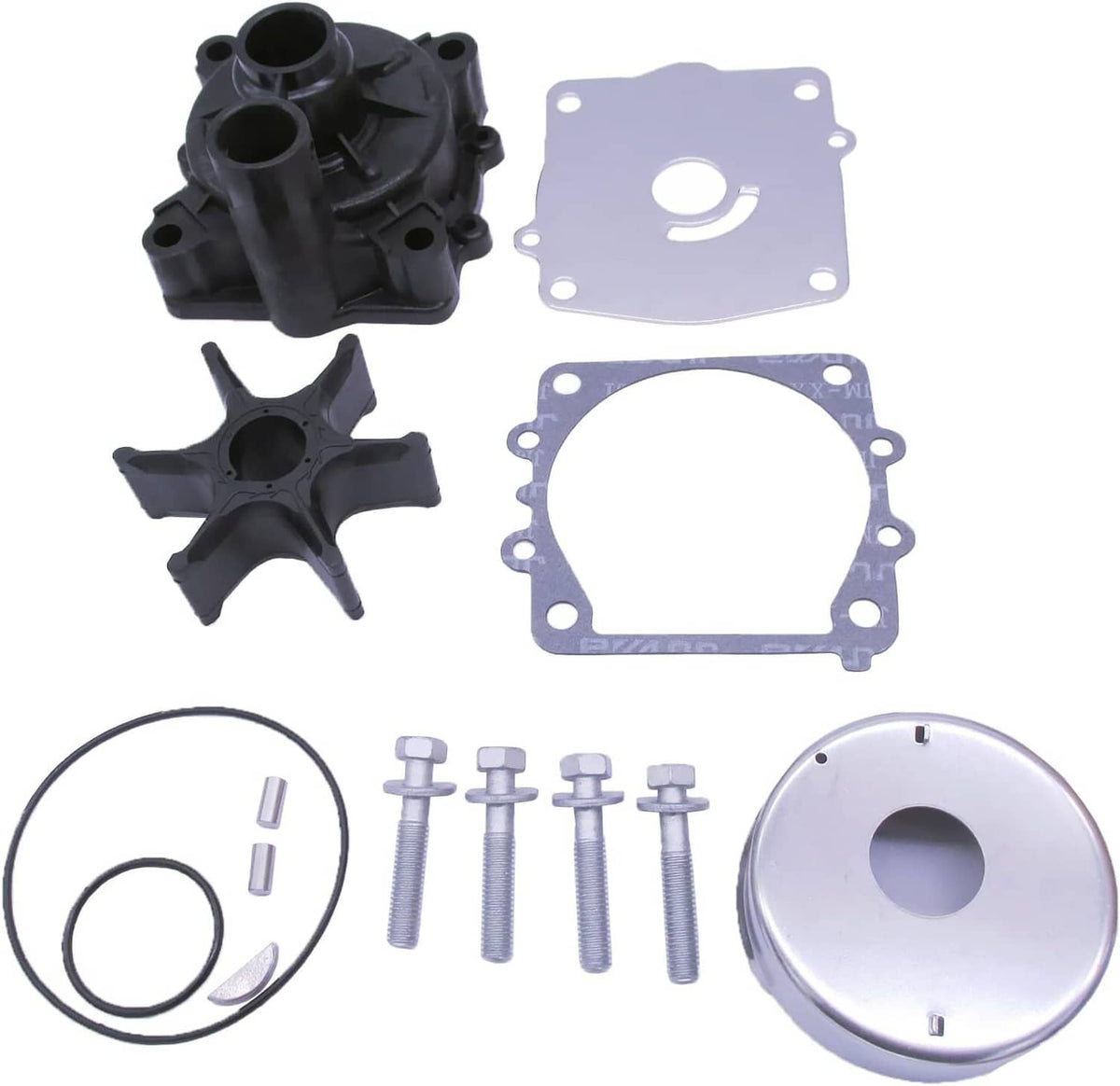 Solid Spare New Water Pump Impeller Kit Replaces Yamaha 6E5-W0078-A1-00 6E5-W0078-01 18-3373