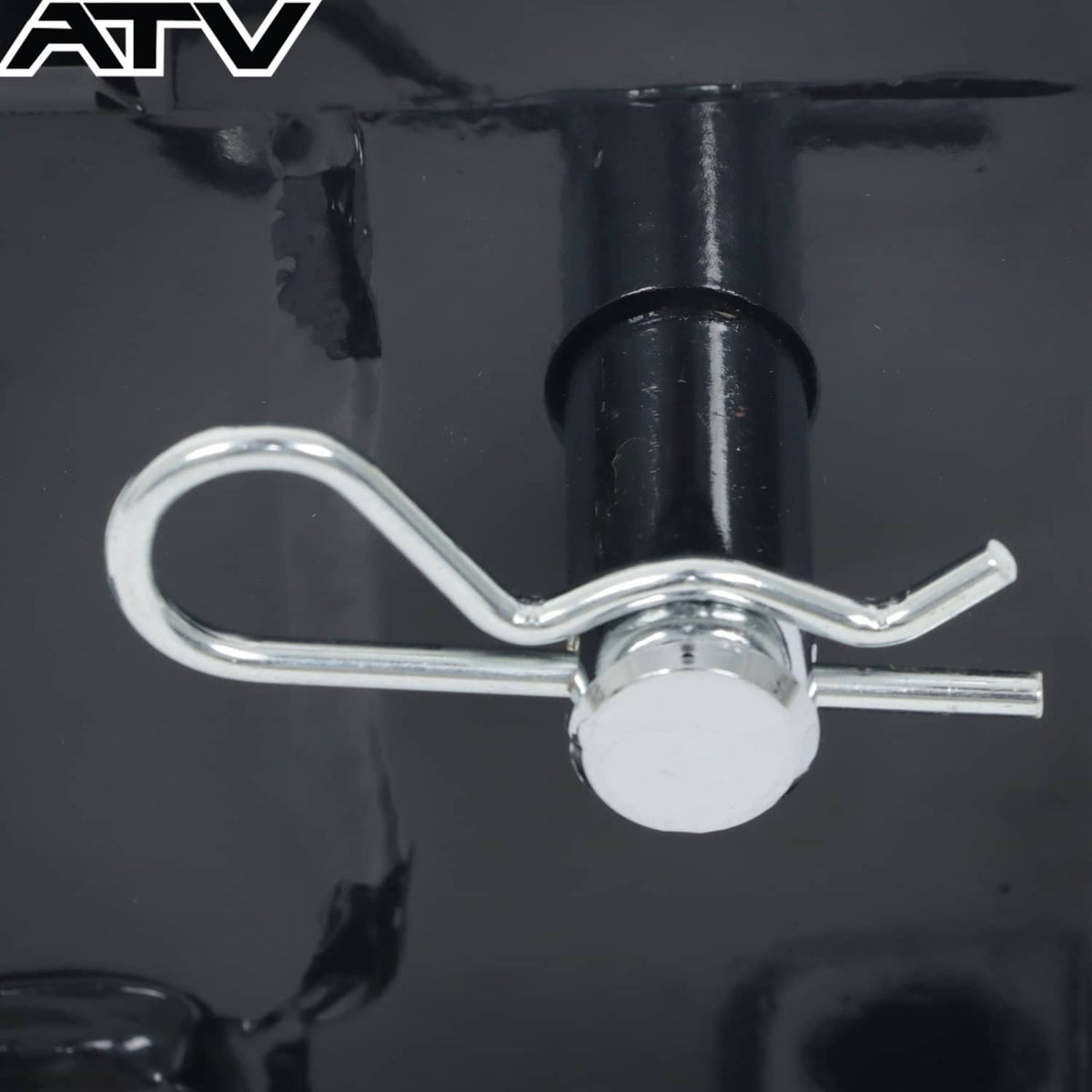 Solidspare Black UTV 2'' Rear Receiver Tow Hitch For Polaris RZR PRO XP 4 years 2020+ Steel