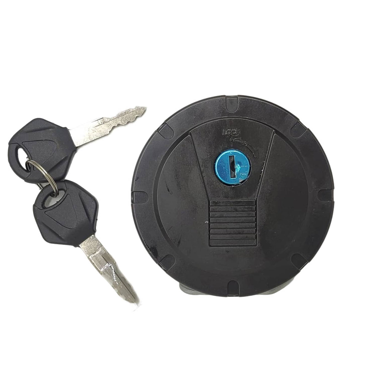 Solidspare Fuel Gas Tank Cap Cover Lock Key Compatible For Kawasaki KL250 KL650 51049-0047