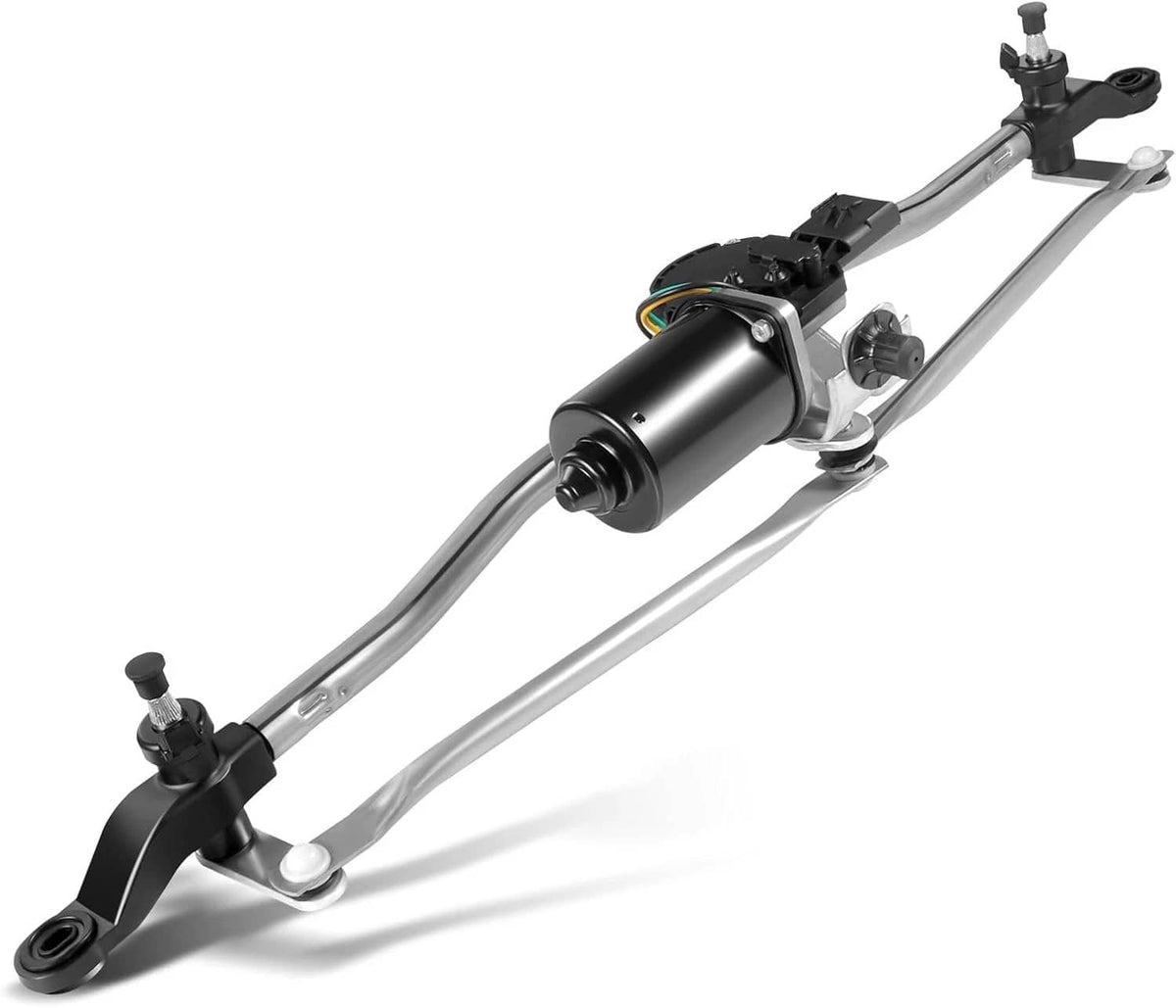 Solidspare Front Windshield Wiper Linkage & Motor Assembly For Jeep Wrangler JK 2007-2018