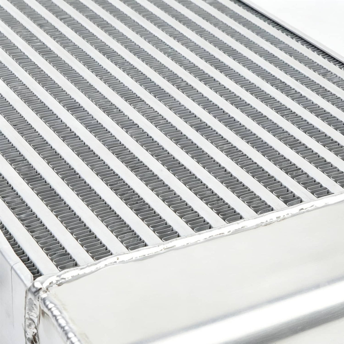 Solidspare 2.5" Aluminum Intercooler Front Mount Inlet & Outlet Same One Side Universal