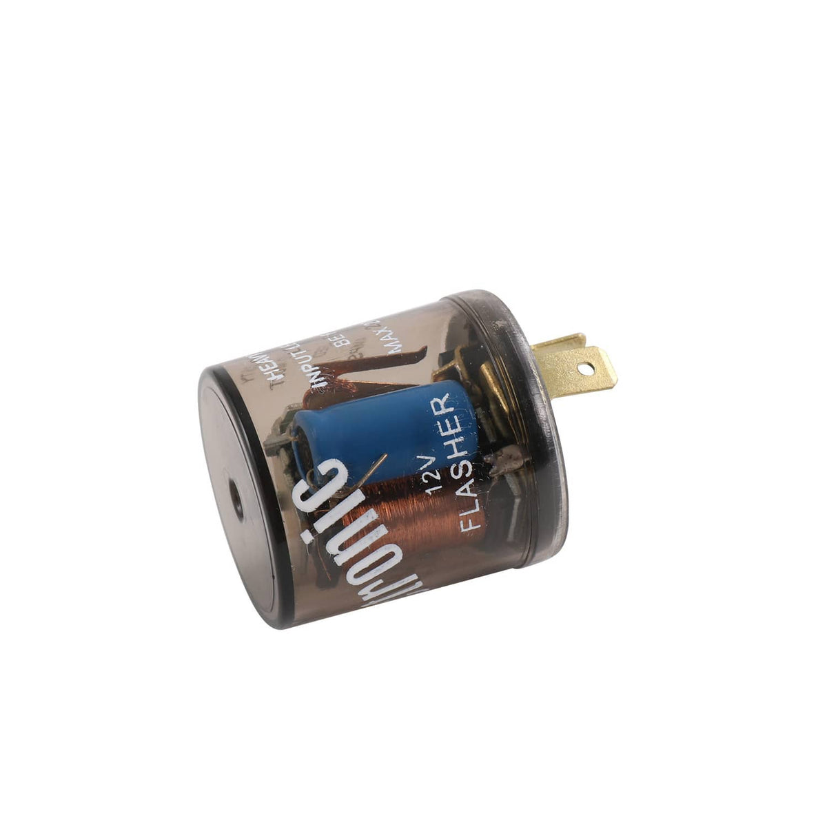 Solidspare Flasher 2-Pin Variable Car LED Turn Signal Light Blinker Relay EF32 20 Amps 12V