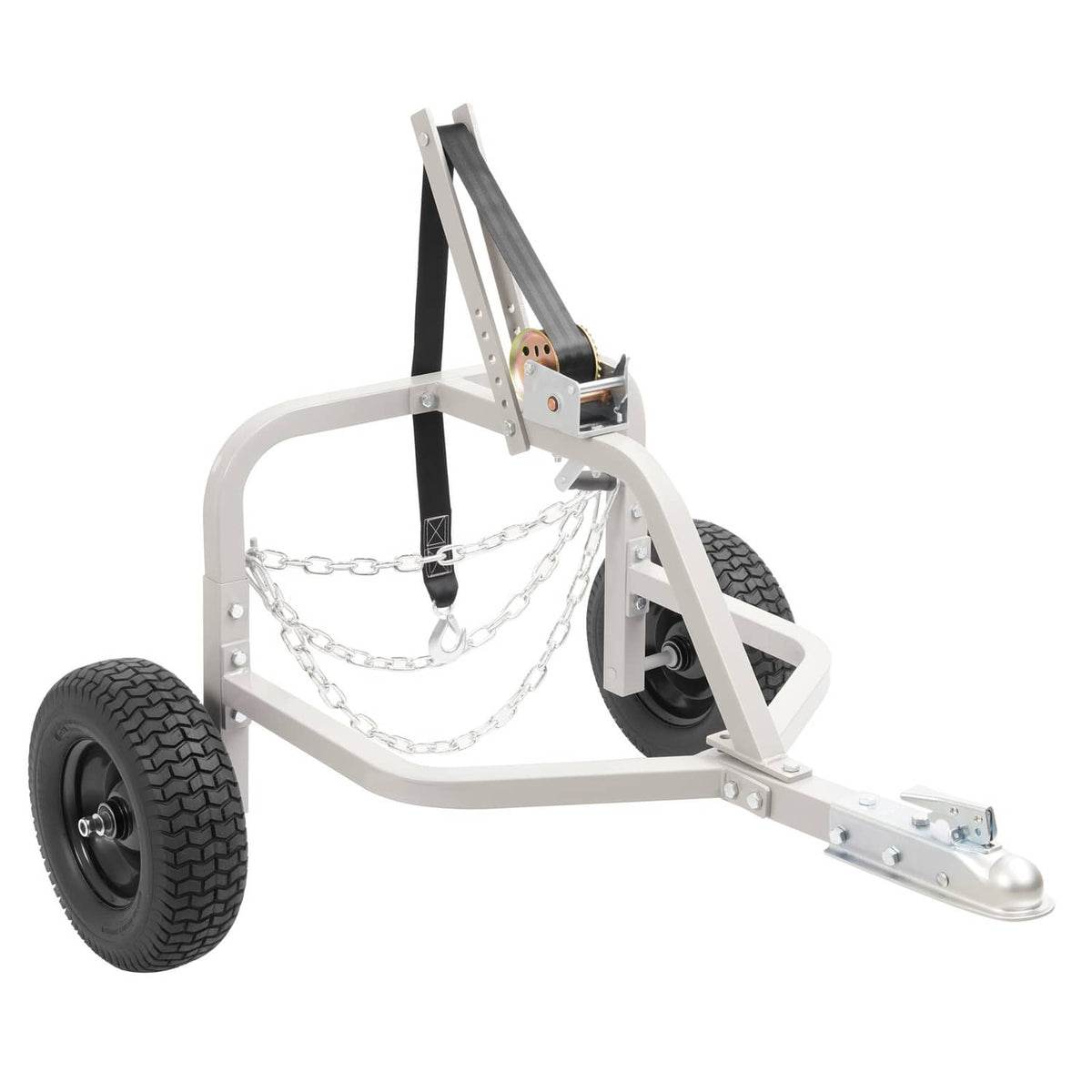Solidspare Heavy-Duty Steel Log Skidder Arch Holder Set Logs Trailer Strong Load-bearing