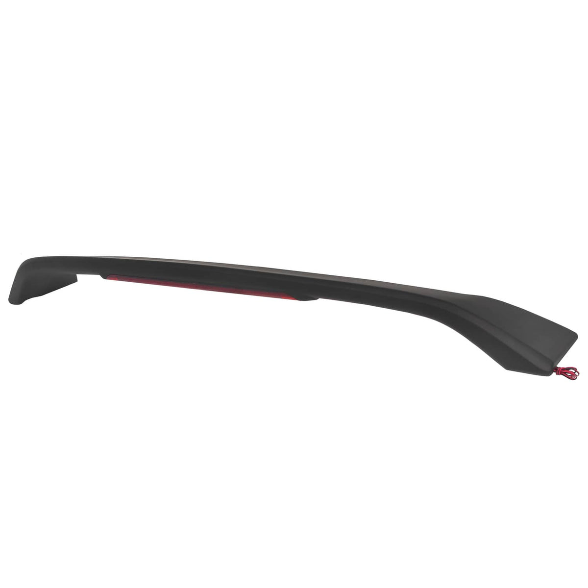 Solid Spare For 12-15 Honda Civic 4DR SI Paintable Trunk Spoiler Wing LED Brake Light Lamp