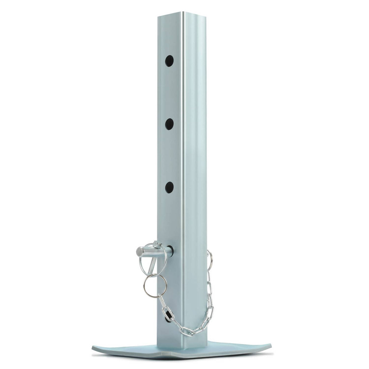 Solidspare 8000LBS For Square Jacks W/2" Square Tube Jack Stand Drop Leg W/5 Mounting Holes