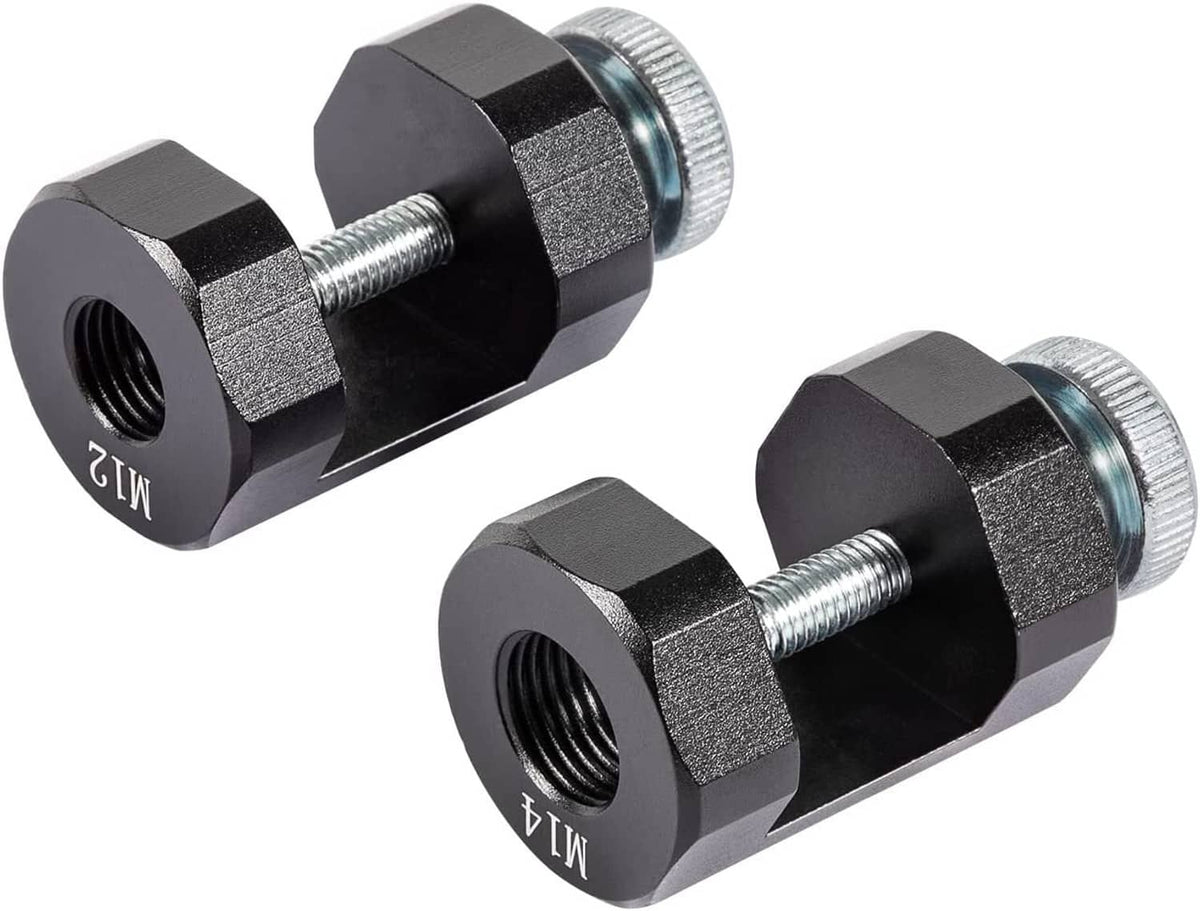 Solid Spare 12mm &14mm Engine Spark Plug Caliper Universal Precision Car Spark Plug Gap Tool