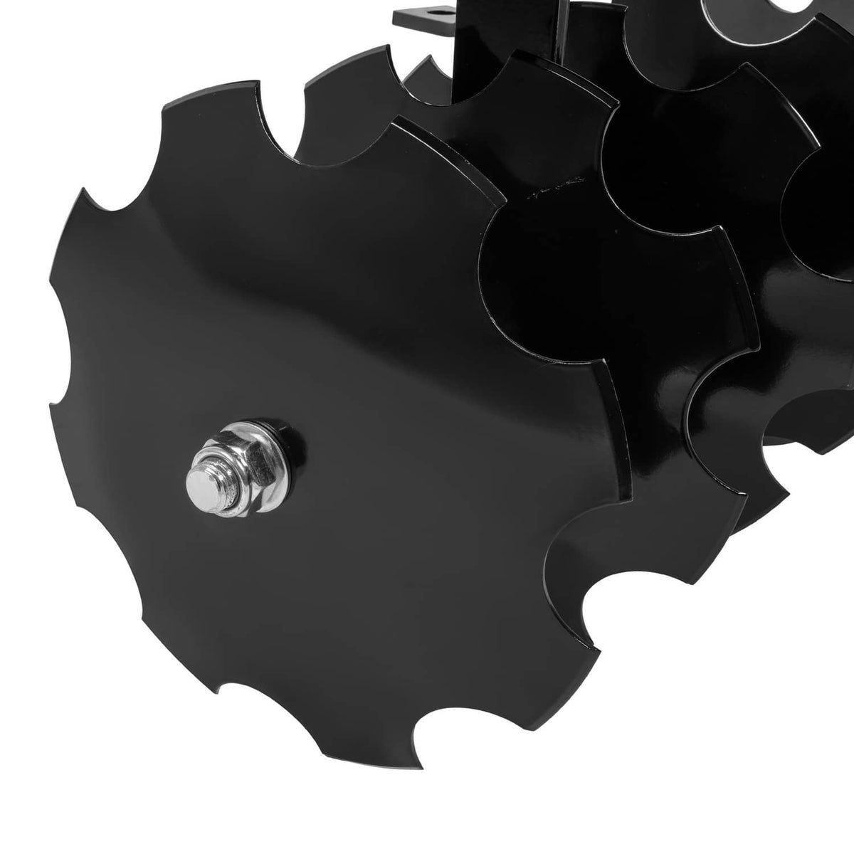 Solidspare Rear Disc Harrow 11" Steel Tow For Universal Tractor Sleeve Hitch Attachment