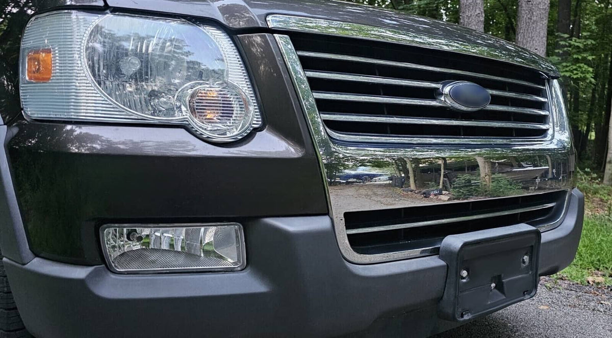 Solid Spare Fog Lights Lamps w/Bulbs+Wiring For Ford Explorer XLT 06-10 & Sport Trac 07-10