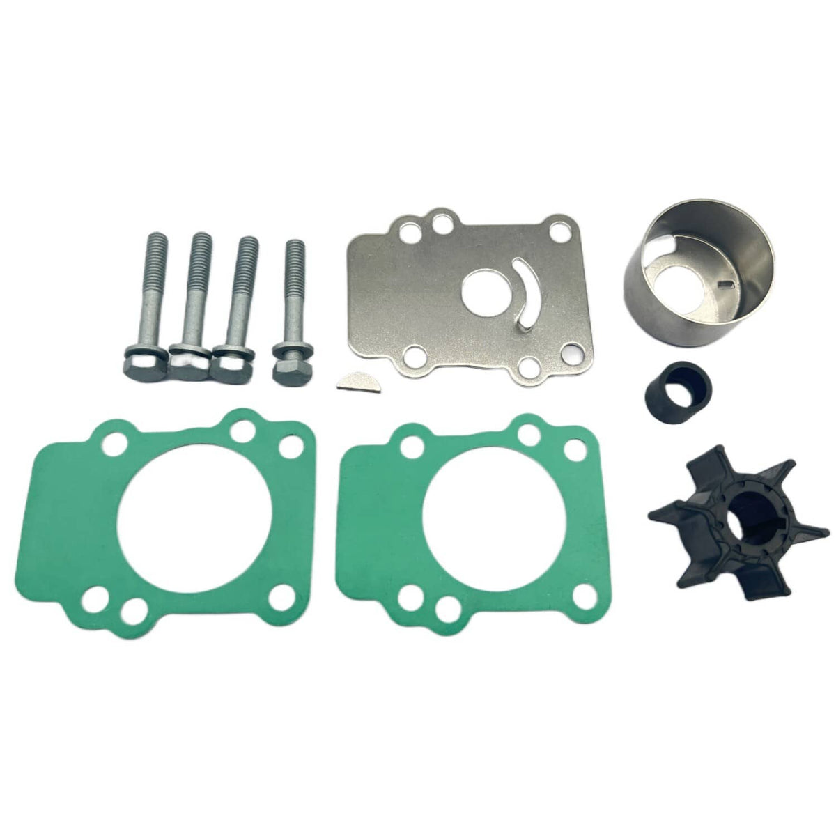 Solid Spare Water Pump Impeller Repair Kit 46-84277M For Mercury Mariner 9.9 15 hp C motor