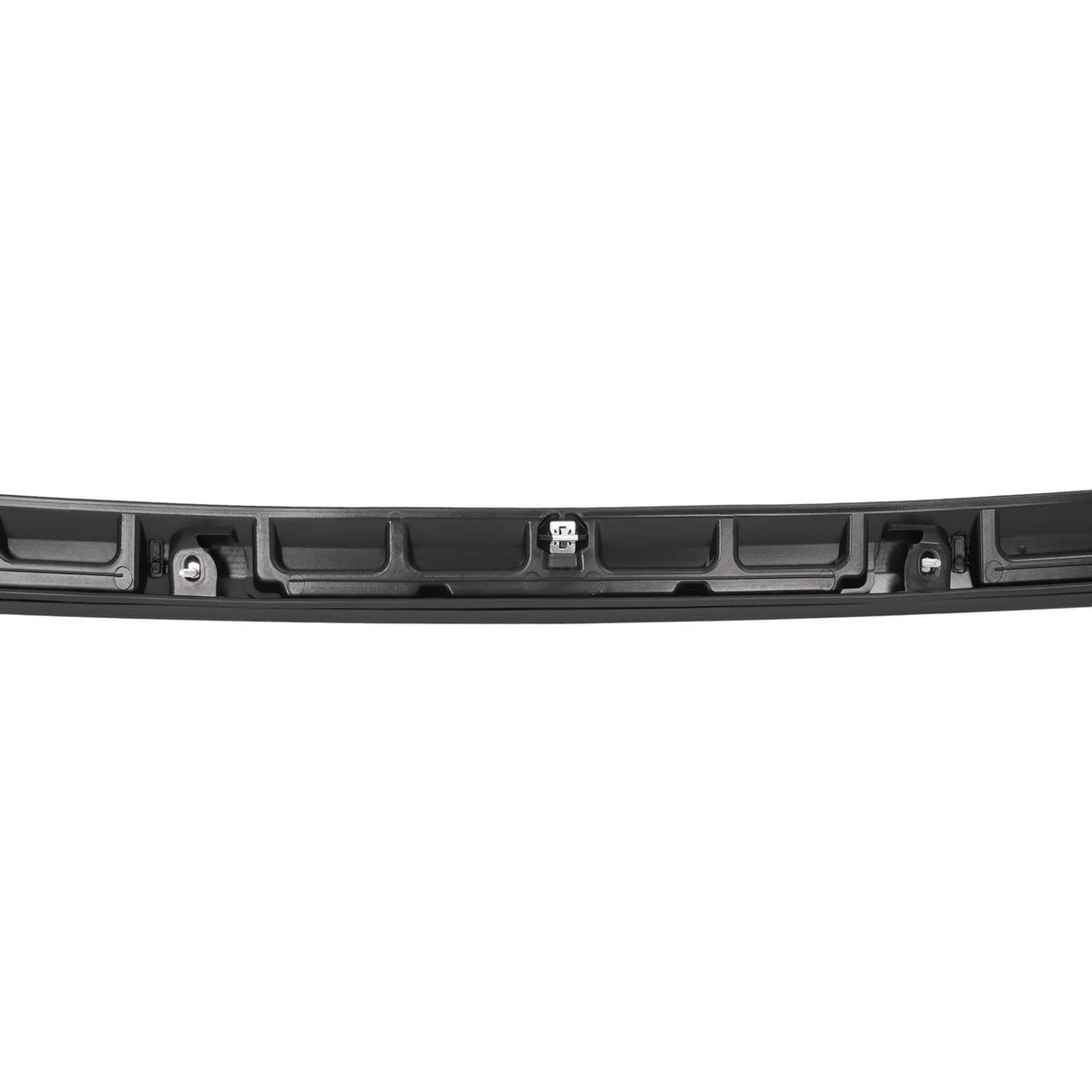 Solid Spare For GMC Yukon / Yukon XL Denali 21-24 Front Upper Hood Molding Trim Gloss Black