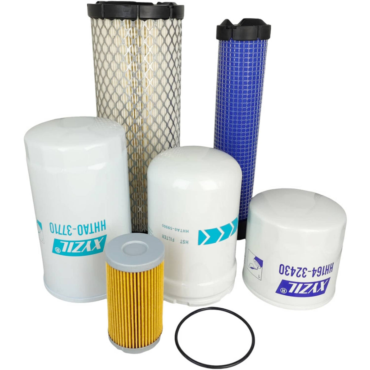 Solid Spare Filter Kit Fit for Kubota L3240HST L3540HST L3940HST L4240HST L4400HST L4310HST