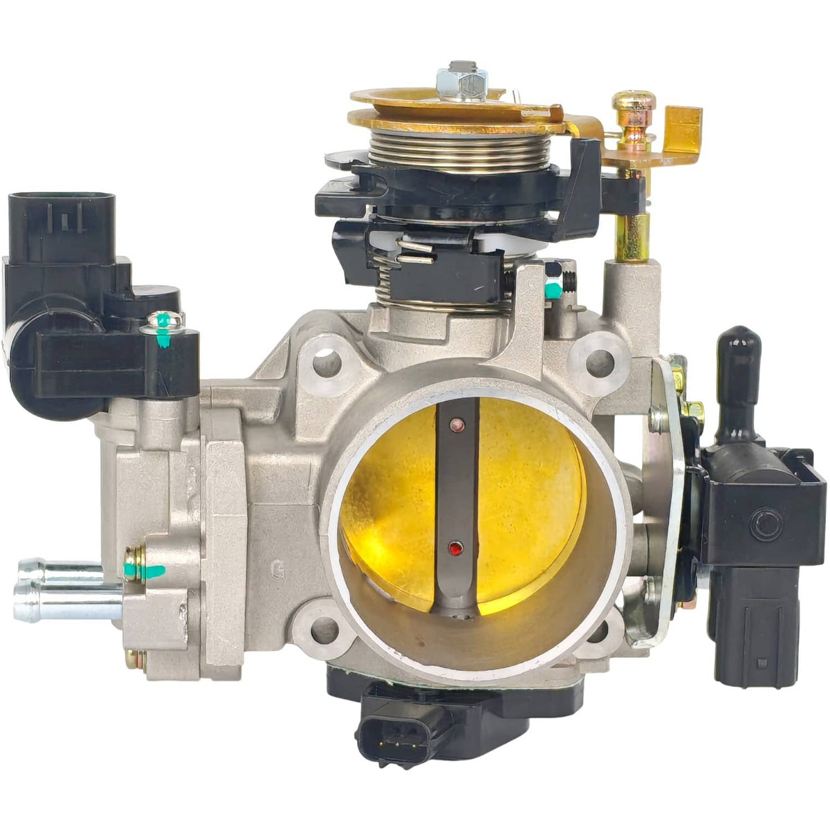 Solid Spare Throttle Body Assembly 16400-PLR-A54 Fit for Honda 2001-2005 Civic 2 EX 4AT CVT