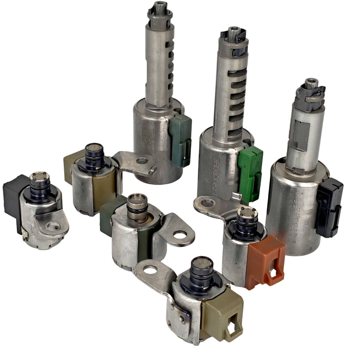 Solid Spare 8pcs Transmission Solenoid Set AW55-50SN AW55-51SN for Nissan Maxima Quest Vol