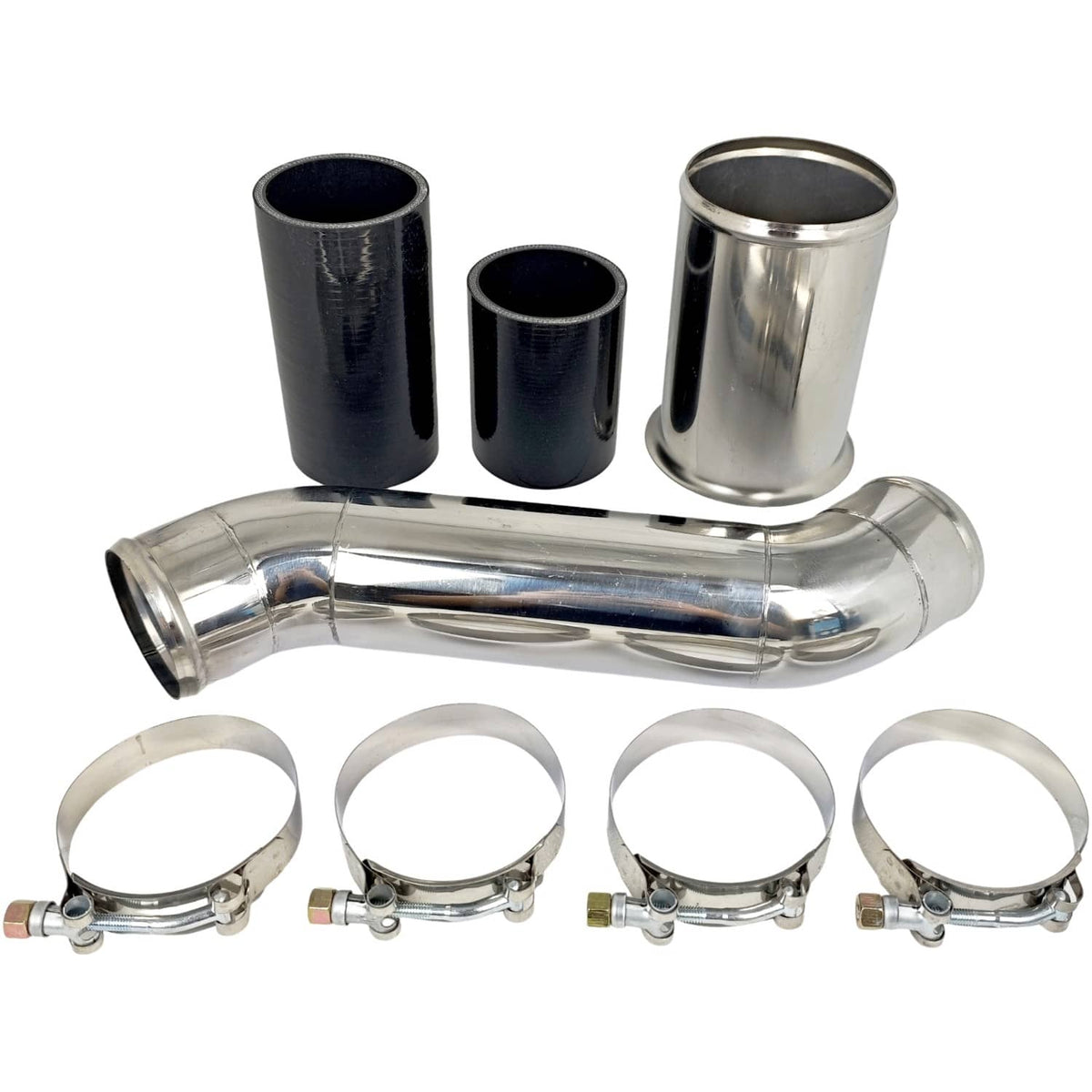 Solid Spare Coolant Pipe Kit 23505899 23506325 Intake Extension Tube Hose Clamp Heavy Duty