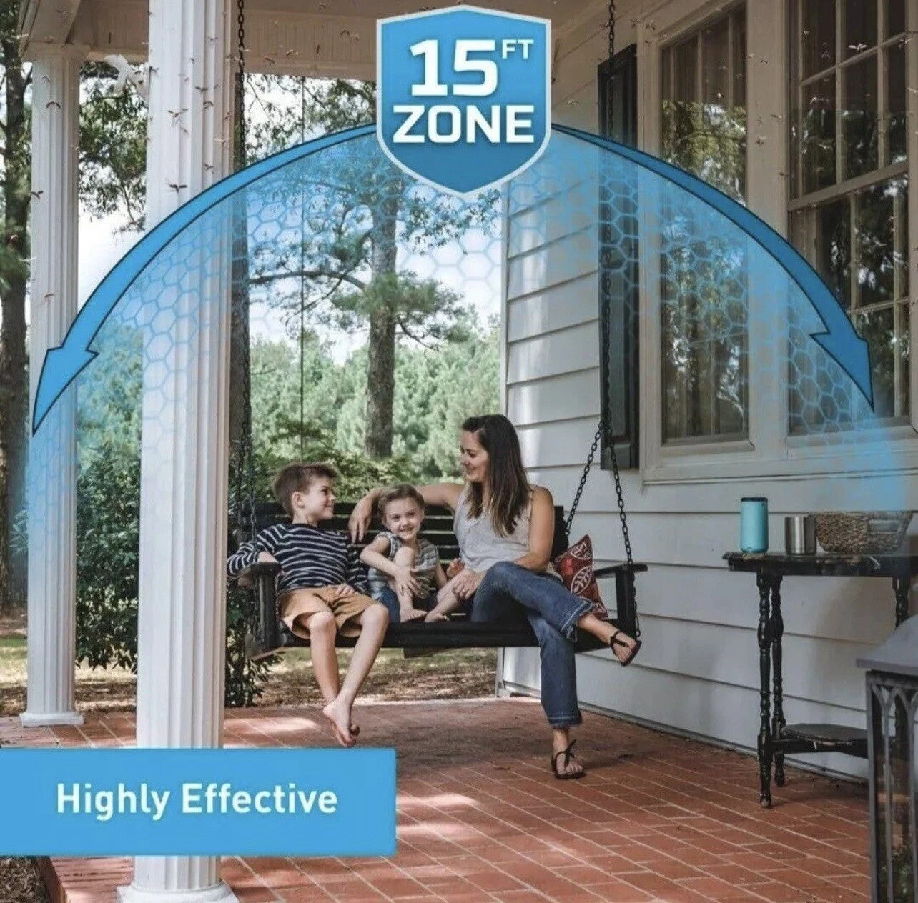 THERMACELL NEW Heat Activated 15 FT. Zone Mosquito Non Spray Repellent