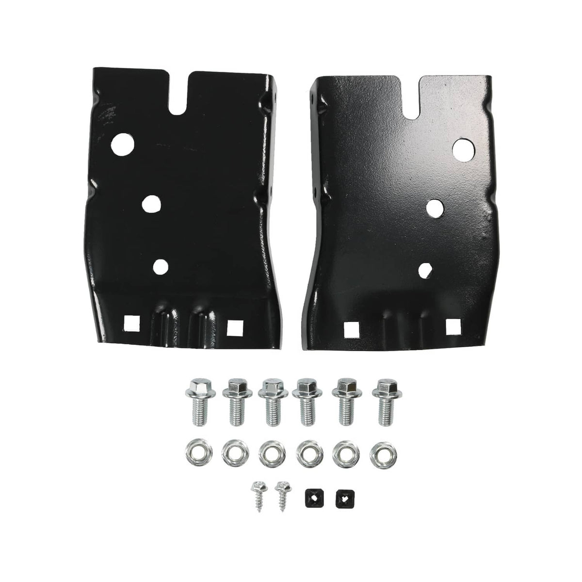 Solidspare Black Rear Step Bumper Assembly For Nissan NV1500 NV2500 NV3500 2012-2021 Steel