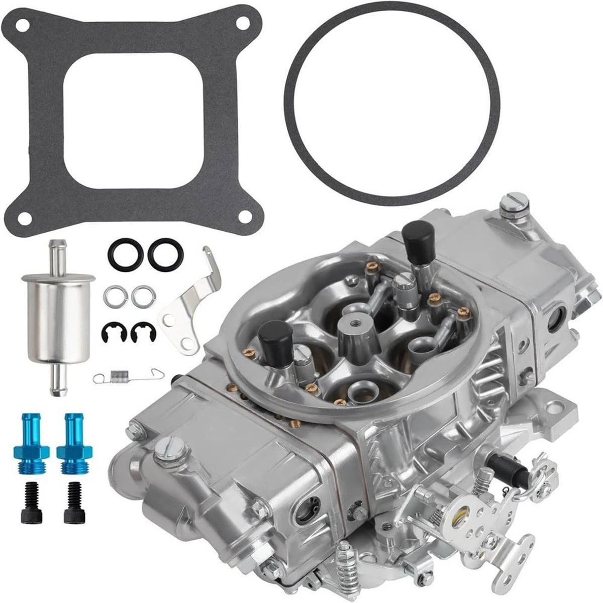 Solidspare 4 Barrel BR-67201 850CFM Carburetor Double Pumper Mechanical Performance Race