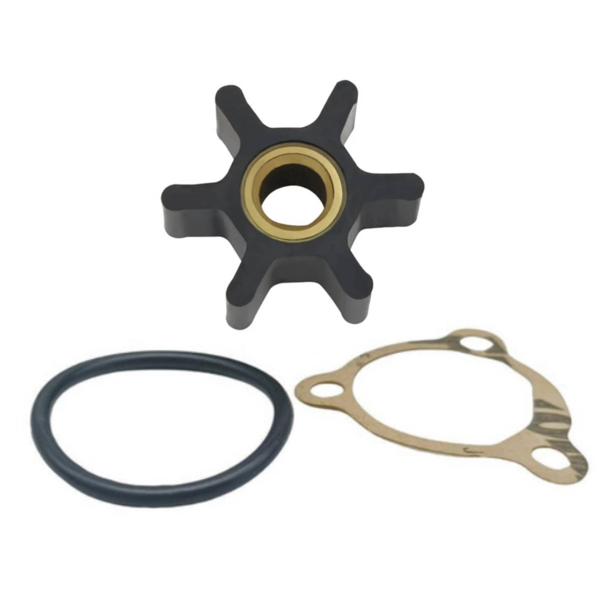 Solid Spare Flexible Impeller Kit & Gasket For Yanmar Marine Diesel 128176-42071 1GM 1GM10