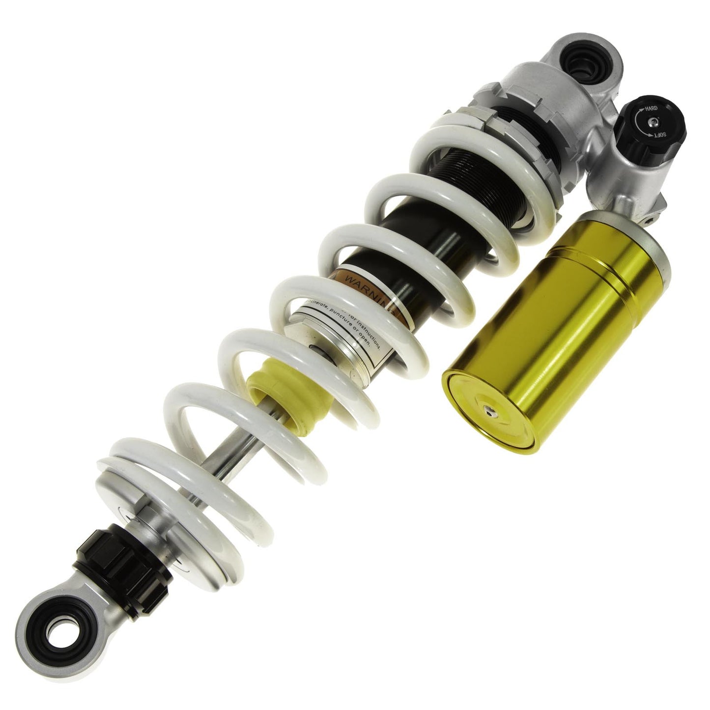 Rear Gas Shock with White Spring for Yamaha Banshee 350 fits 1991-2006 Models