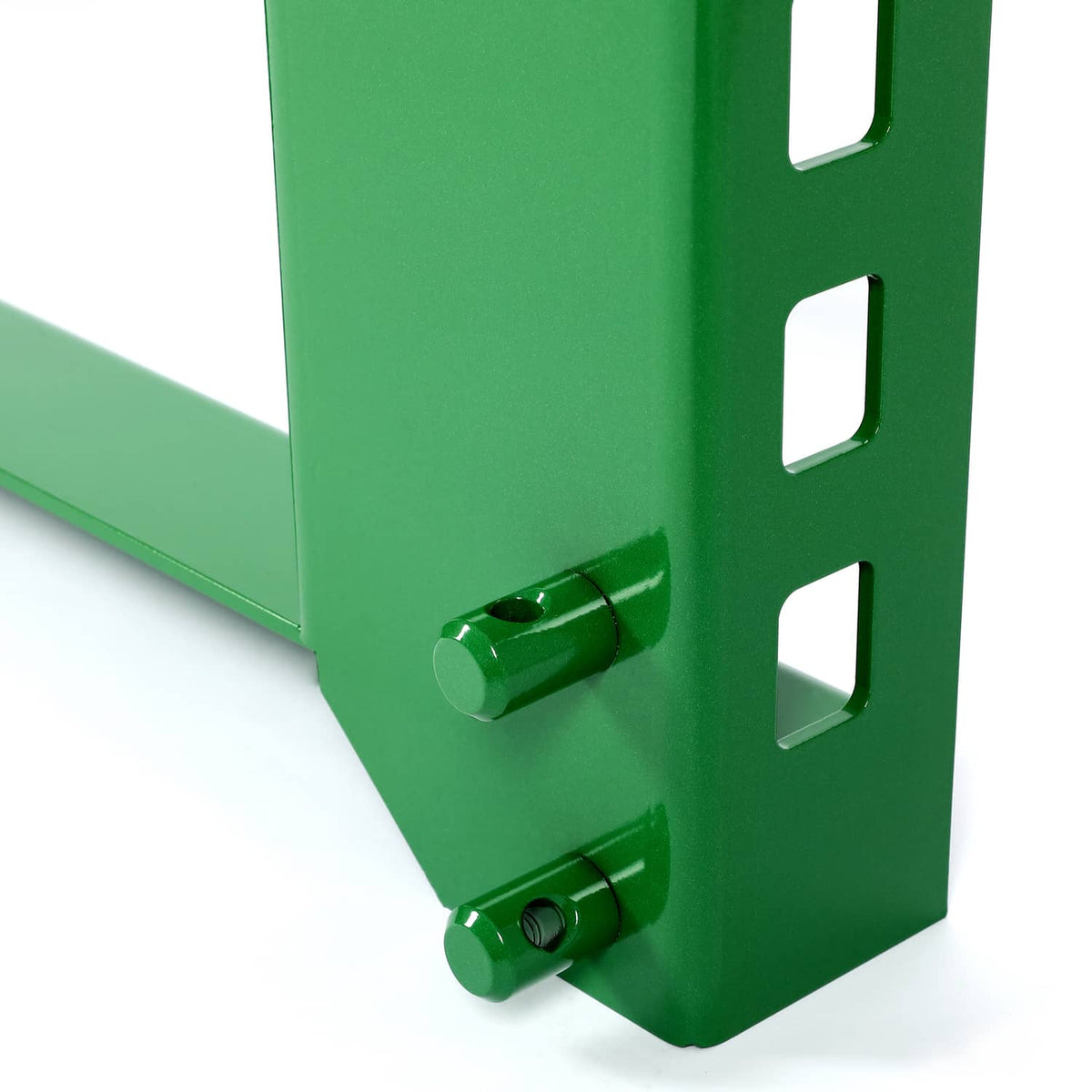 Solidspare 50" Pallet Fork Frame 4000LBS heavy-duty Steel For John Deere Loaders Skid Steer