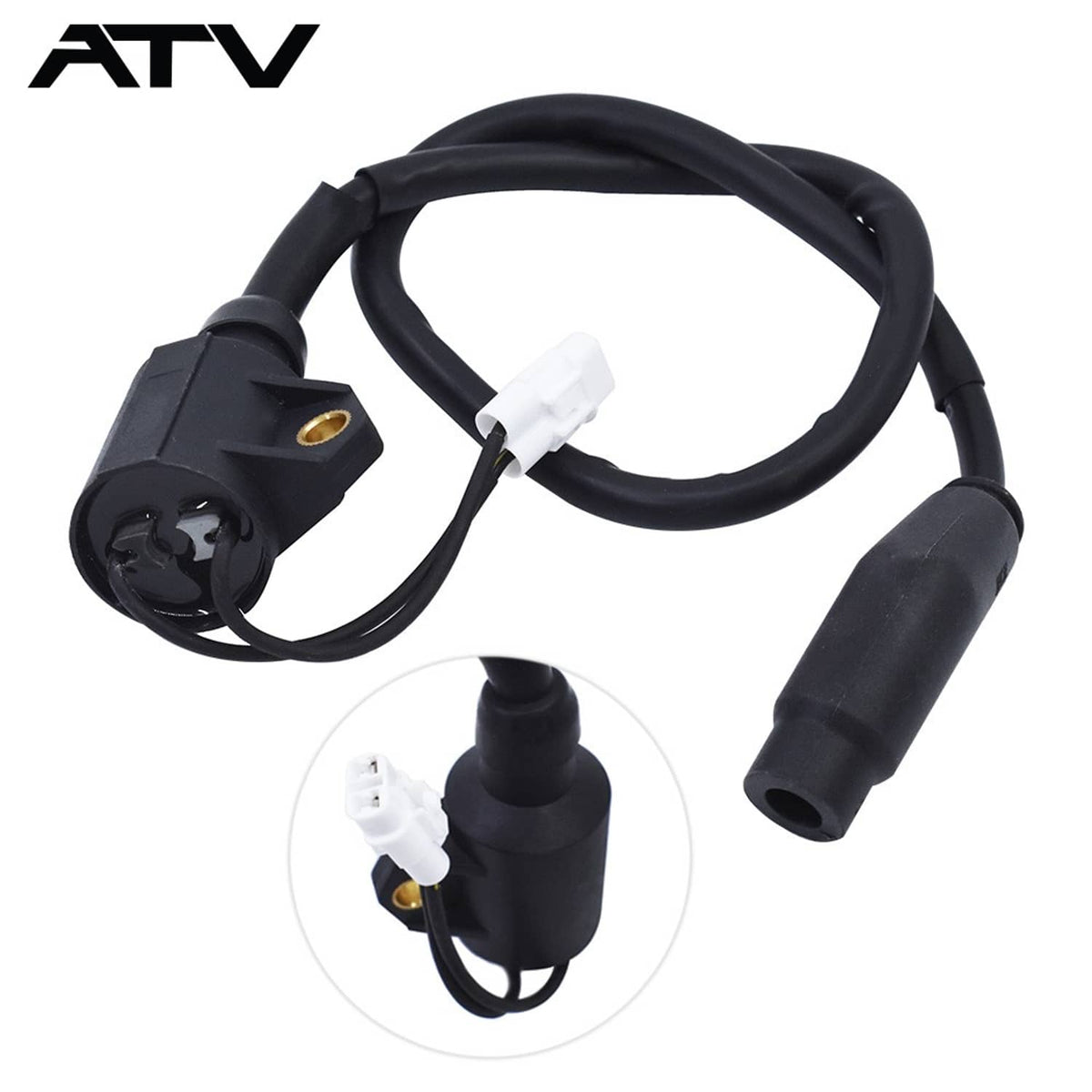Solidspare Ignition Coil Fit for Polaris Hawkeye 300 2x4 4x4 Sportsman 300 3089860 3089910