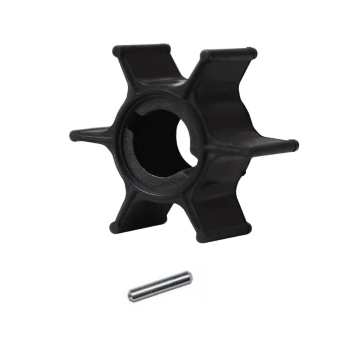 Solid Spare Water Pump Impeller with Pin 17461-97JM0 For Suzuki Marine Outboard DF 2.5 HP